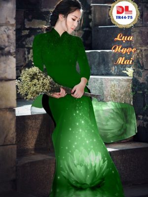 1595475498 334 Vai Ao Dai Lua Ngoc Mai Hoa Sen moi ra