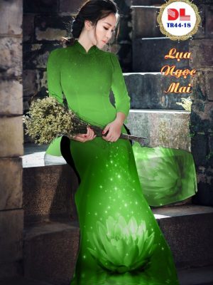 1595475498 611 Vai Ao Dai Lua Ngoc Mai Hoa Sen moi ra