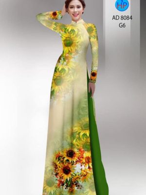 Vải áo dài hoa hướng dương kiểu mới AD 8084 35 1595476523 7 Vai ao dai hoa huong duong kieu moi AD 8084