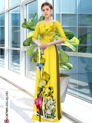 Vải áo dài hoa ly kiểu mới AD GH7005 19 1595578981 818 Vai ao dai hoa ly kieu moi AD GH7005