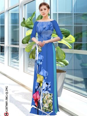 Vải áo dài hoa ly kiểu mới AD GH7005 24 1595578982 200 Vai ao dai hoa ly kieu moi AD GH7005