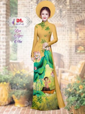 1595579873 516 Vai Ao Dai Lua Ngoc Mai Hoa Sen moi ra