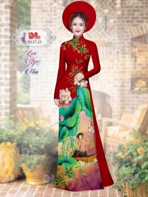 1595579873 827 Vai Ao Dai Lua Ngoc Mai Hoa Sen moi ra