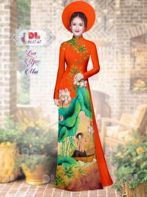 1595579873 97 Vai Ao Dai Lua Ngoc Mai Hoa Sen moi ra