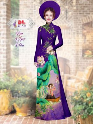 1595579874 532 Vai Ao Dai Lua Ngoc Mai Hoa Sen moi ra