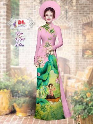 1595579875 601 Vai Ao Dai Lua Ngoc Mai Hoa Sen moi ra