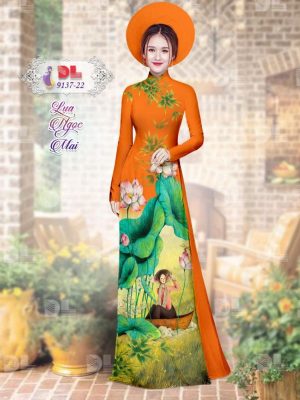 1595579877 288 Vai Ao Dai Lua Ngoc Mai Hoa Sen moi ra