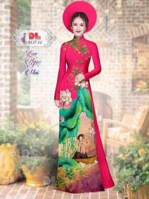 1595579877 832 Vai Ao Dai Lua Ngoc Mai Hoa Sen moi ra