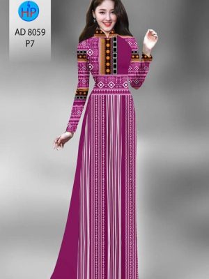 Vải áo dài hoa văn thổ cẩm thiết kế 2020 AD 8059 34 1595580472 905 Vai ao dai hoa van tho cam thiet ke 2020