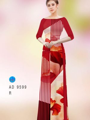 Vải áo dài đẹp hoa 3D kiểu mới AD 9599 21 1595652583 93 Vai ao dai dep hoa 3D kieu moi AD 9599
