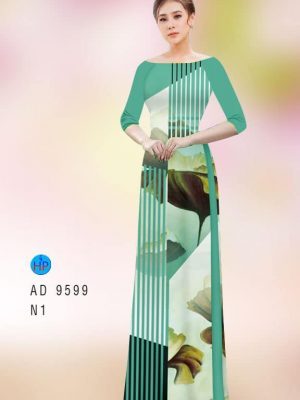 Vải áo dài đẹp hoa 3D kiểu mới AD 9599 31 1595652585 475 Vai ao dai dep hoa 3D kieu moi AD 9599