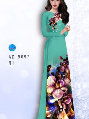 Vải áo dài hoa in 3D mới ra AD 9697 25 1595652958 590 Vai ao dai hoa in 3D moi ra AD 9697