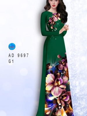 Vải áo dài hoa in 3D mới ra AD 9697 28 1595652959 616 Vai ao dai hoa in 3D moi ra AD 9697