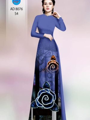 1595653205 218 Vai ao dai hoa hong kieu moi AD 8076