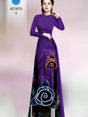 1595653205 509 Vai ao dai hoa hong kieu moi AD 8076