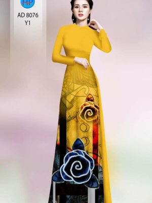 1595653206 935 Vai ao dai hoa hong kieu moi AD 8076