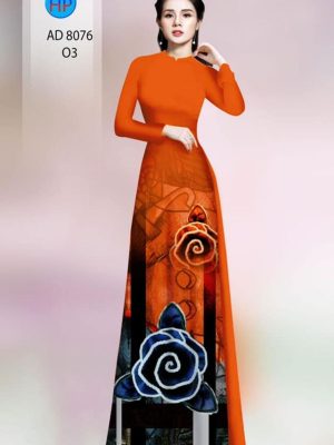 1595653207 133 Vai ao dai hoa hong kieu moi AD 8076