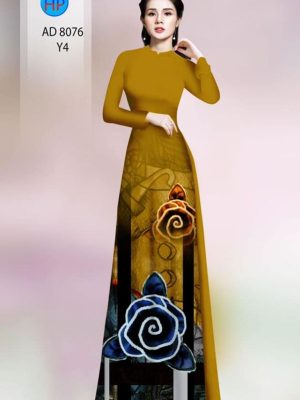 1595653207 438 Vai ao dai hoa hong kieu moi AD 8076
