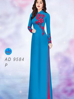 Vải áo dài hoa in 3D mới ra AD 9584 22 1595653332 296 Vai ao dai hoa in 3D moi ra AD 9584