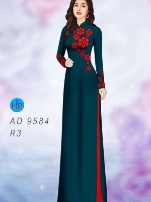 Vải áo dài hoa in 3D mới ra AD 9584 21 1595653332 810 Vai ao dai hoa in 3D moi ra AD 9584