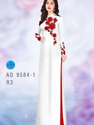 Vải áo dài hoa in 3D mới ra AD 9584 33 1595653334 440 Vai ao dai hoa in 3D moi ra AD 9584
