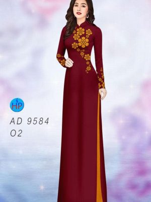 Vải áo dài hoa in 3D mới ra AD 9584 34 1595653334 461 Vai ao dai hoa in 3D moi ra AD 9584