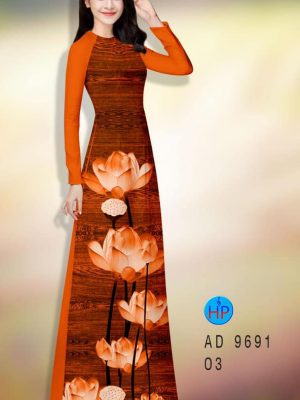 Vải áo dài hoa sen kiểu mới AD 9691 24 1595653581 180 Vai ao dai hoa sen kieu moi AD 9691