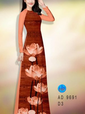 Vải áo dài hoa sen kiểu mới AD 9691 27 1595653581 508 Vai ao dai hoa sen kieu moi AD 9691