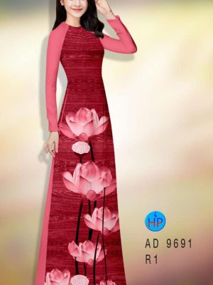 Vải áo dài hoa sen kiểu mới AD 9691 38 1595653583 169 Vai ao dai hoa sen kieu moi AD 9691
