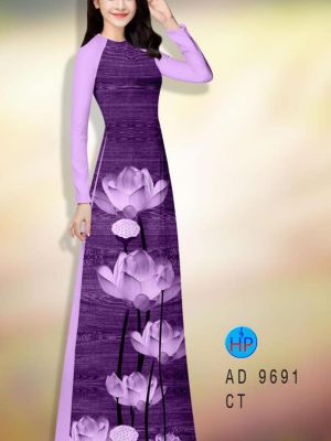 Vải áo dài hoa sen kiểu mới AD 9691 35 1595653583 291 Vai ao dai hoa sen kieu moi AD 9691