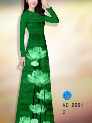 Vải áo dài hoa sen kiểu mới AD 9691 33 1595653583 631 Vai ao dai hoa sen kieu moi AD 9691
