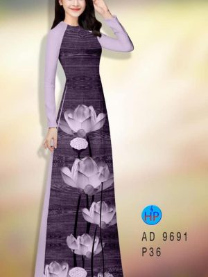 Vải áo dài hoa sen kiểu mới AD 9691 40 1595653584 169 Vai ao dai hoa sen kieu moi AD 9691