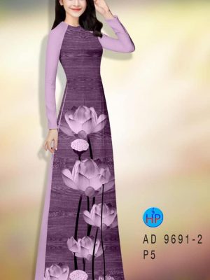 Vải áo dài hoa sen kiểu mới AD 9691 39 1595653584 504 Vai ao dai hoa sen kieu moi AD 9691
