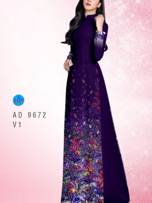 Vải áo dài hoa in 3D thiết kế 2020 AD 9672 25 1595653706 399 Vai ao dai hoa in 3D thiet ke 2020 AD
