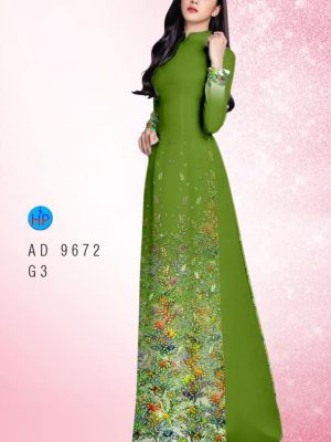 Vải áo dài hoa in 3D thiết kế 2020 AD 9672 20 1595653706 70 Vai ao dai hoa in 3D thiet ke 2020 AD