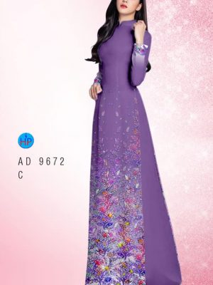 Vải áo dài hoa in 3D thiết kế 2020 AD 9672 21 1595653706 899 Vai ao dai hoa in 3D thiet ke 2020 AD