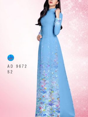 Vải áo dài hoa in 3D thiết kế 2020 AD 9672 29 1595653707 188 Vai ao dai hoa in 3D thiet ke 2020 AD