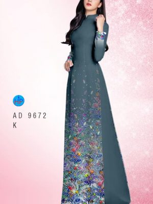 Vải áo dài hoa in 3D thiết kế 2020 AD 9672 30 1595653707 211 Vai ao dai hoa in 3D thiet ke 2020 AD