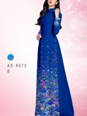 Vải áo dài hoa in 3D thiết kế 2020 AD 9672 28 1595653707 331 Vai ao dai hoa in 3D thiet ke 2020 AD