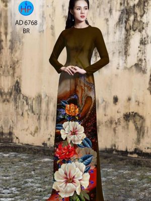 Vải áo dài hoa in 3D kiểu mới AD 6768 29 1595653834 731 Vai ao dai hoa in 3D kieu moi AD 6768