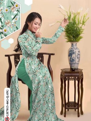 Vải áo dài hoa cúc nhí mới ra AD GH7013 20 1595655139 305 Vai ao dai hoa cuc nhi moi ra AD GH7013