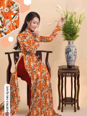 Vải áo dài hoa cúc nhí mới ra AD GH7013 28 1595655140 209 Vai ao dai hoa cuc nhi moi ra AD GH7013