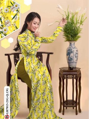 Vải áo dài hoa cúc nhí mới ra AD GH7013 26 1595655140 587 Vai ao dai hoa cuc nhi moi ra AD GH7013