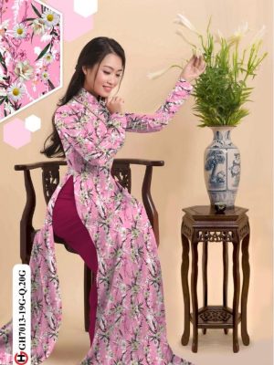 Vải áo dài hoa cúc nhí mới ra AD GH7013 27 1595655140 941 Vai ao dai hoa cuc nhi moi ra AD GH7013
