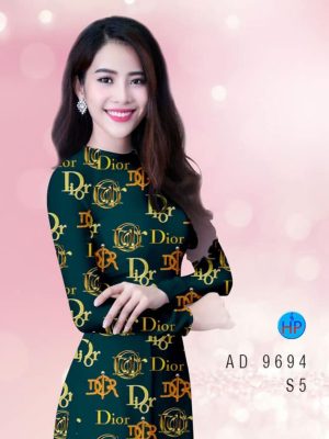 Vải áo dài in chữ Dior thiết kế 2020 AD 9694 25 1595824436 806 Vai ao dai in chu Dior thiet ke 2020 AD
