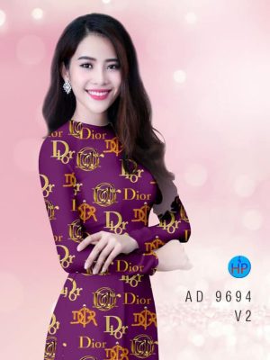 Vải áo dài in chữ Dior thiết kế 2020 AD 9694 28 1595824437 886 Vai ao dai in chu Dior thiet ke 2020 AD