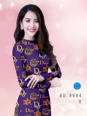 Vải áo dài in chữ Dior thiết kế 2020 AD 9694 31 1595824438 812 Vai ao dai in chu Dior thiet ke 2020 AD