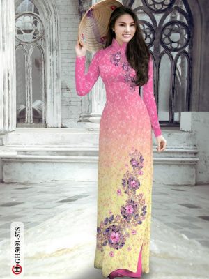 Vải áo dài hoa in 3D mới ra AD GH5091 28 1595825689 660 Vai ao dai hoa in 3D moi ra AD GH5091