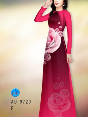 Vải áo dài hoa hồng thiết kế 2020 AD 9720 27 1595826969 38 Vai ao dai hoa hong thiet ke 2020 AD 9720