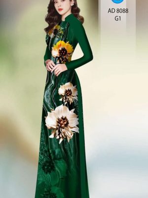 Vải áo dài hoa in 3D mới ra AD 8088 23 1595827108 260 Vai ao dai hoa in 3D moi ra AD 8088